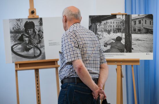 Открытие фотовыставки "Освобождение. Путь к Победе" в Пскове