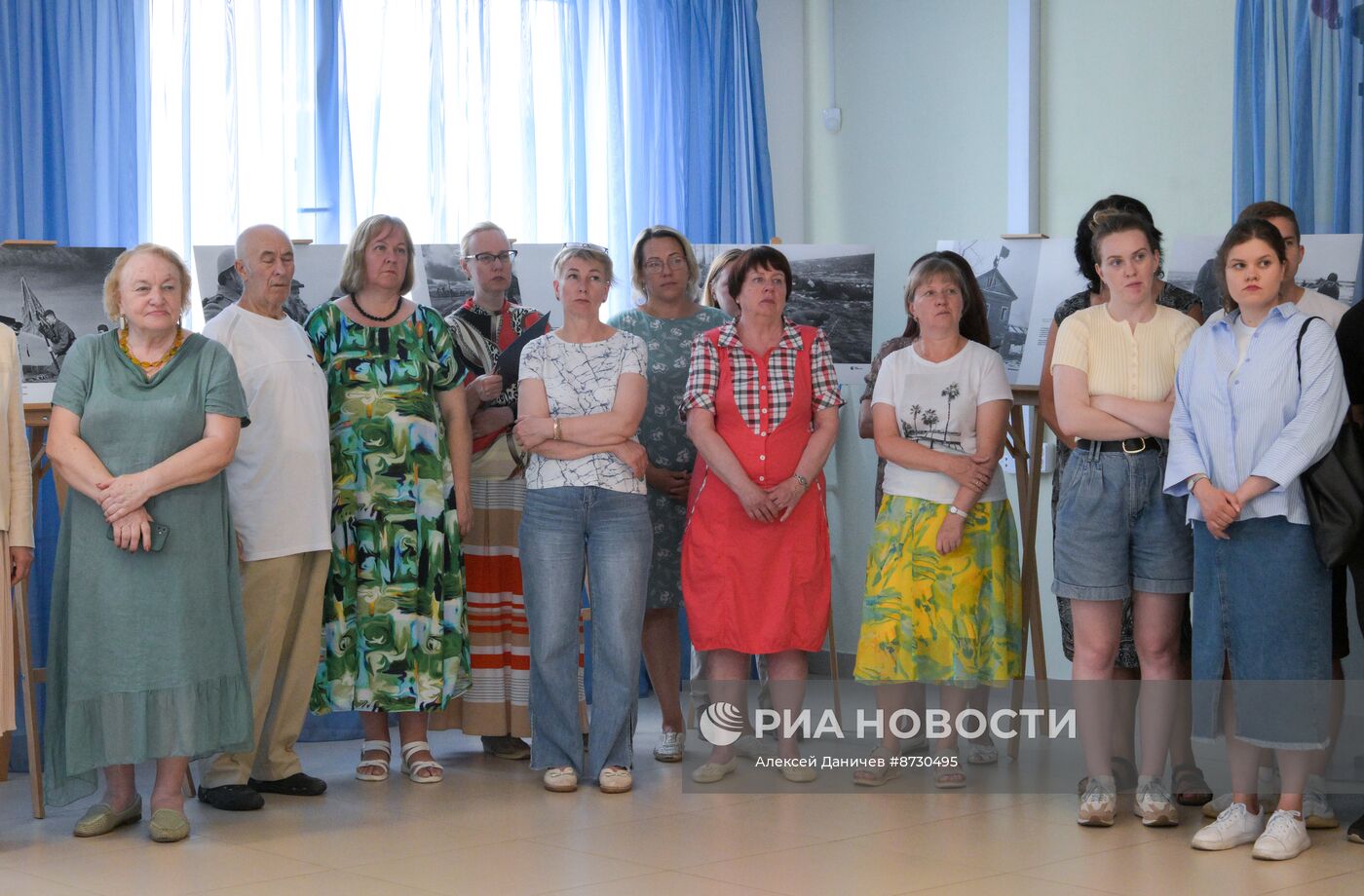 Открытие фотовыставки "Освобождение. Путь к Победе" в Пскове