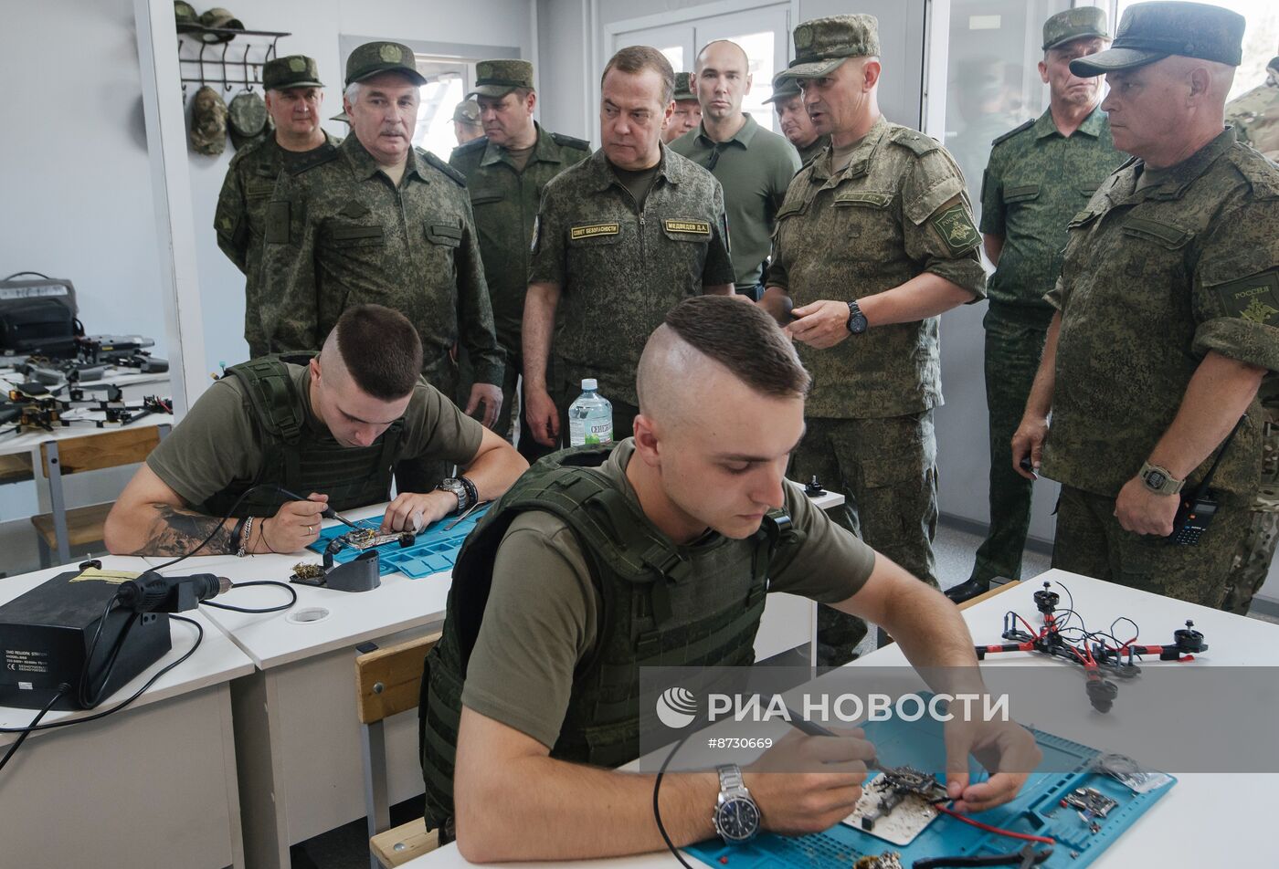 Рабочая поездка зампреда Совбеза РФ Д. Медведева в Воронежскую область