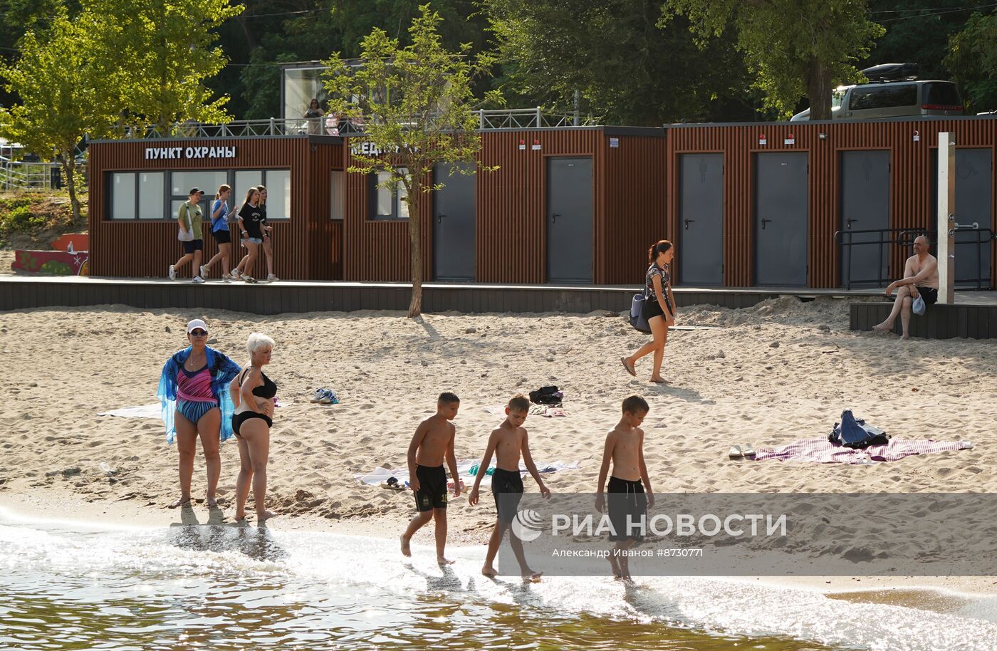 В Мариуполе завершилась реконструкция набережной и городского пляжа