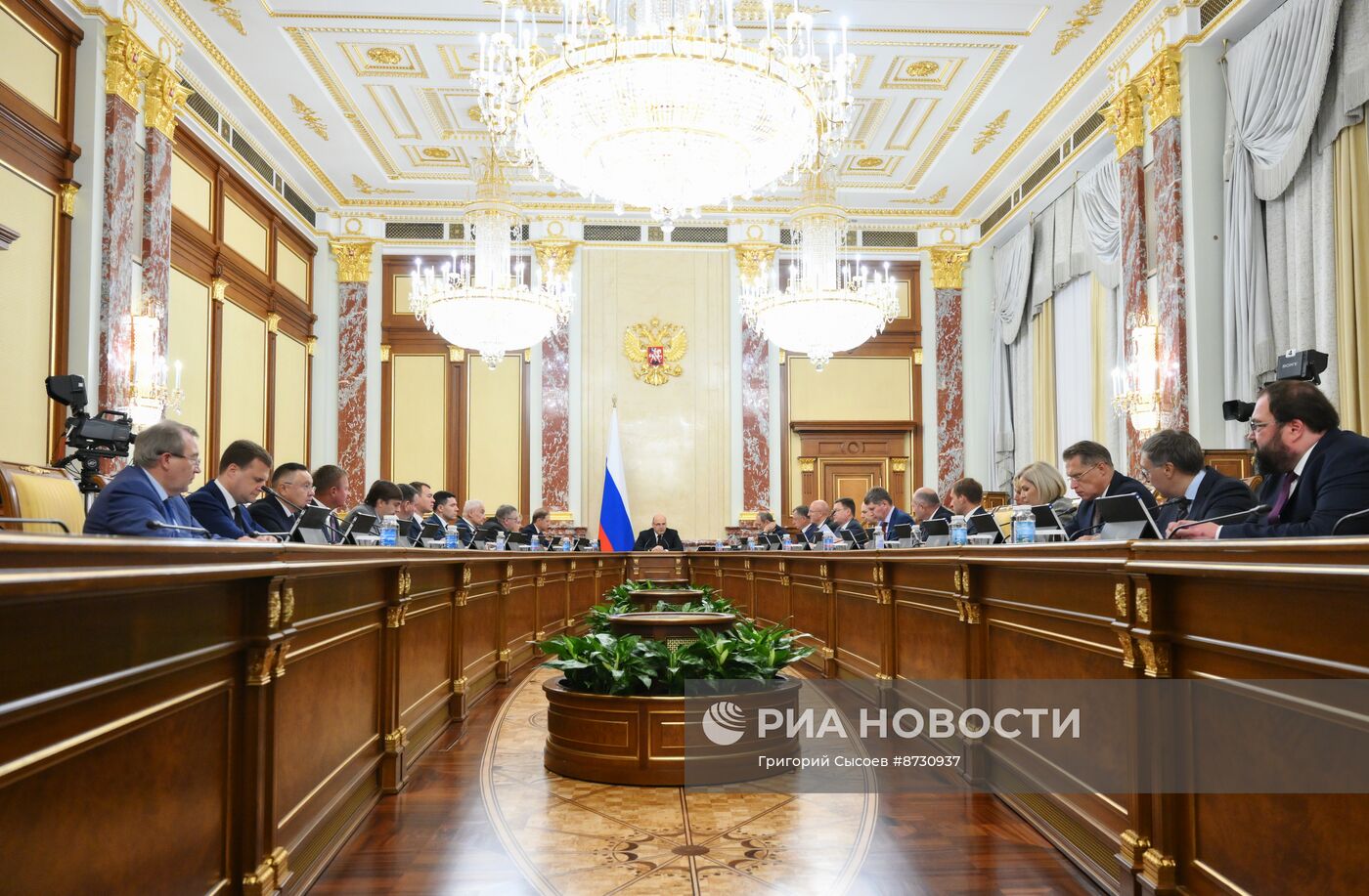 Премьер-министр РФ Михаил Мишустин провел заседание правительства РФ