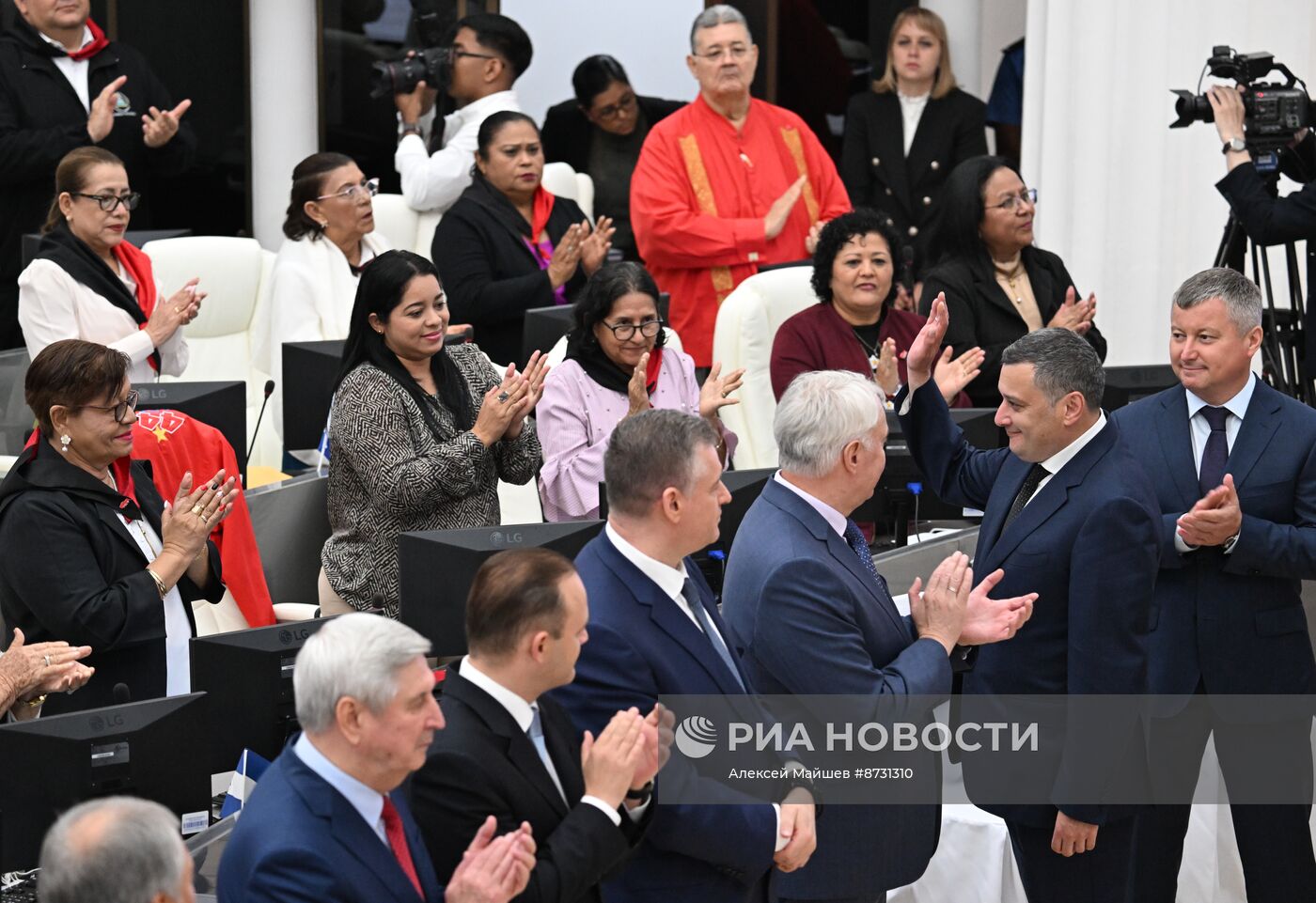 Визит председателя Госдумы РФ В. Володина в Никарагуа