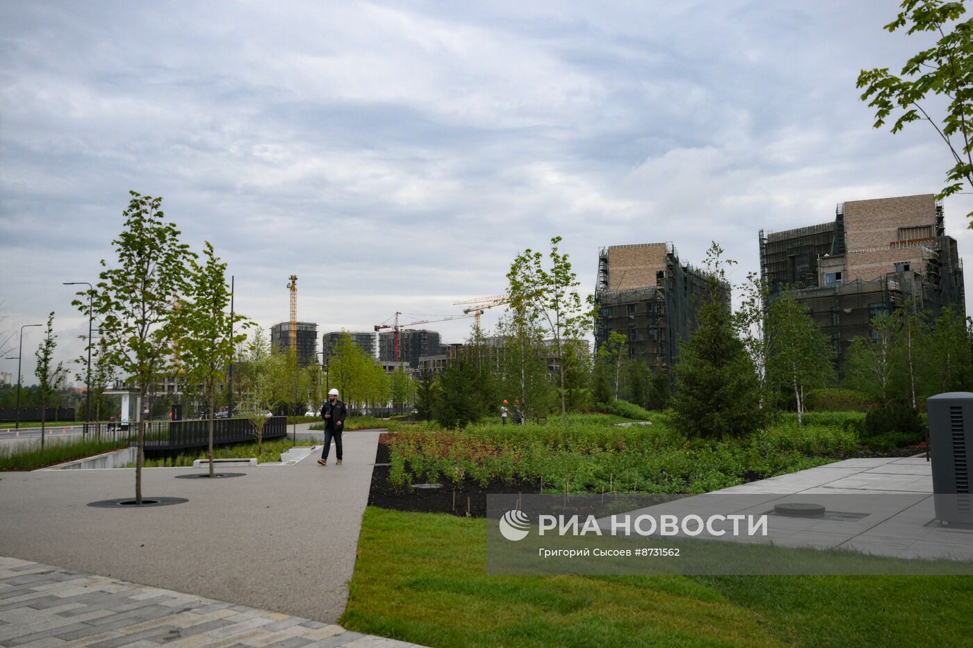 Новый район "СберСити" в Москве 