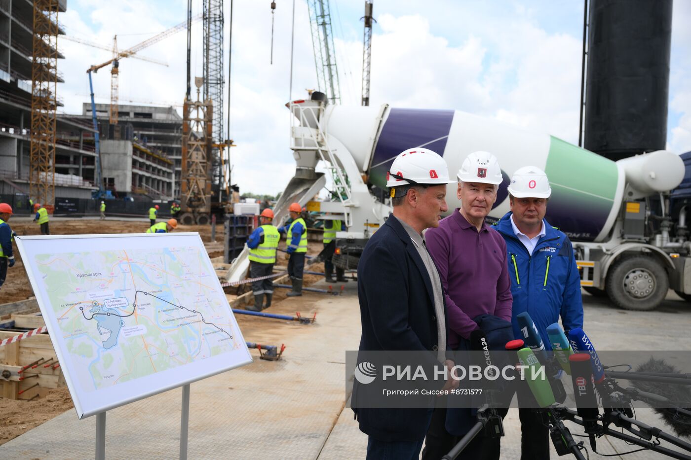 Новый район "СберСити" в Москве 