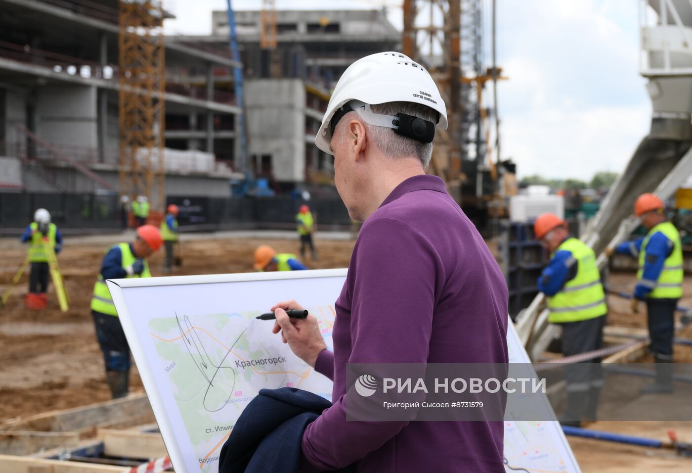 Новый район "СберСити" в Москве 