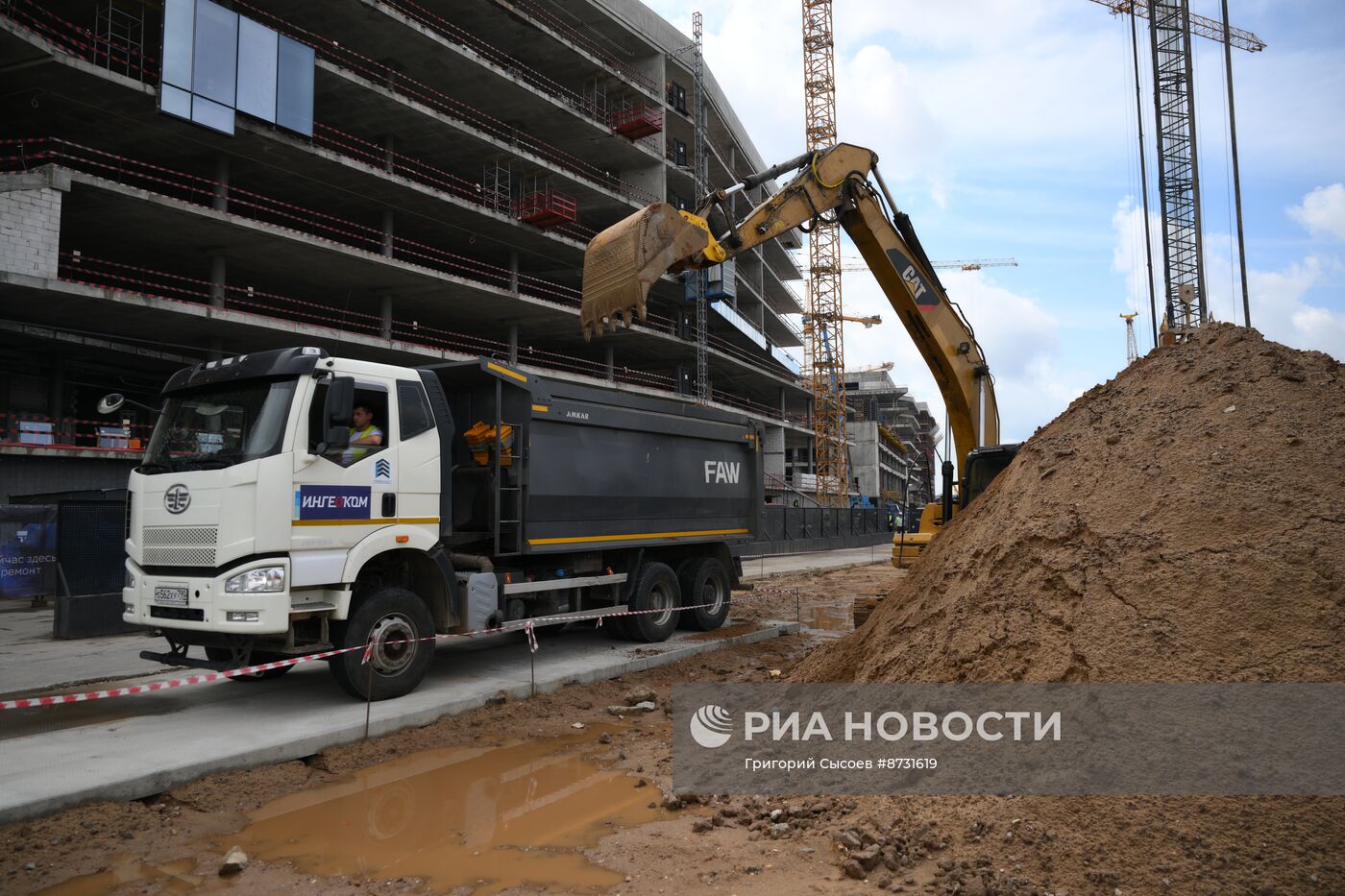 Новый район "СберСити" в Москве 