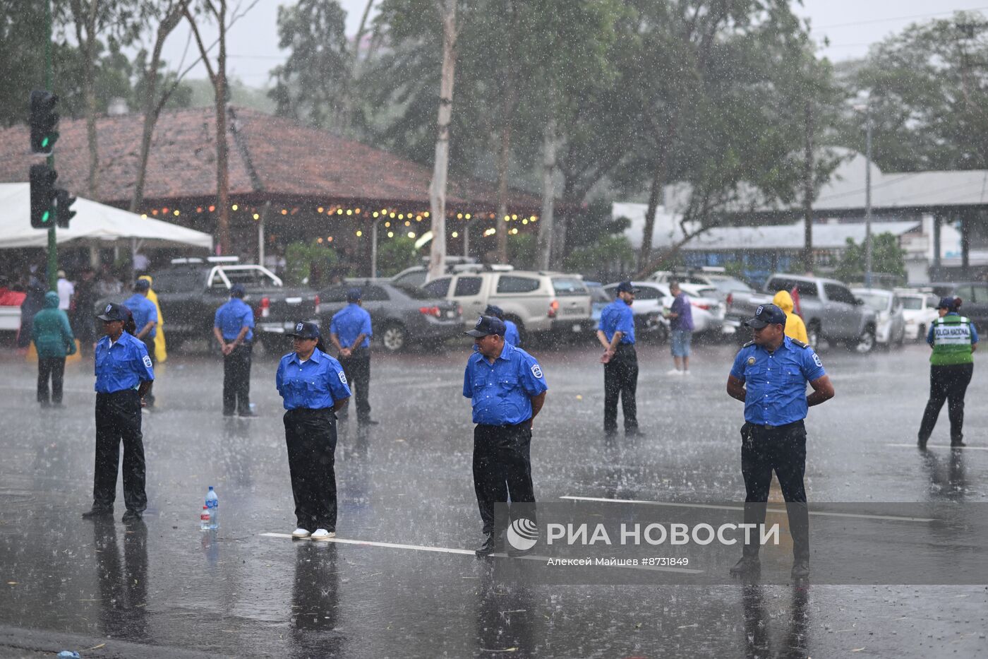 Празднование 45-летия Сандинистской революции в Никарагуа