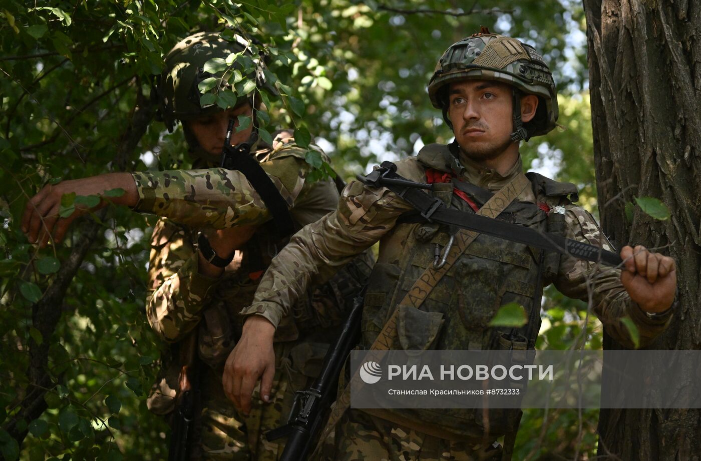 Обучение тактической медицине штурмовых подразделений ЦВО на Авдеевском направлении