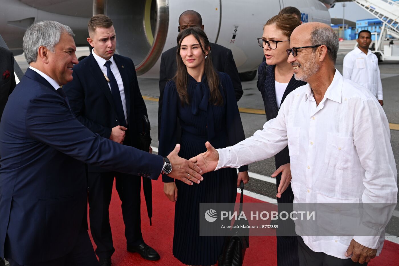 Визит председателя Госдумы РФ В. Володина на Кубу