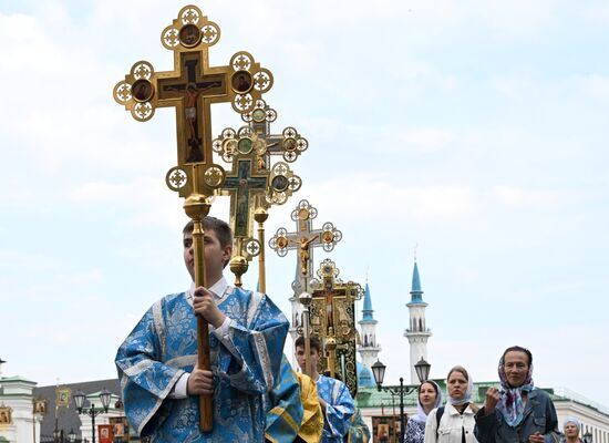 Праздник обретения Казанской иконы Божией Матери