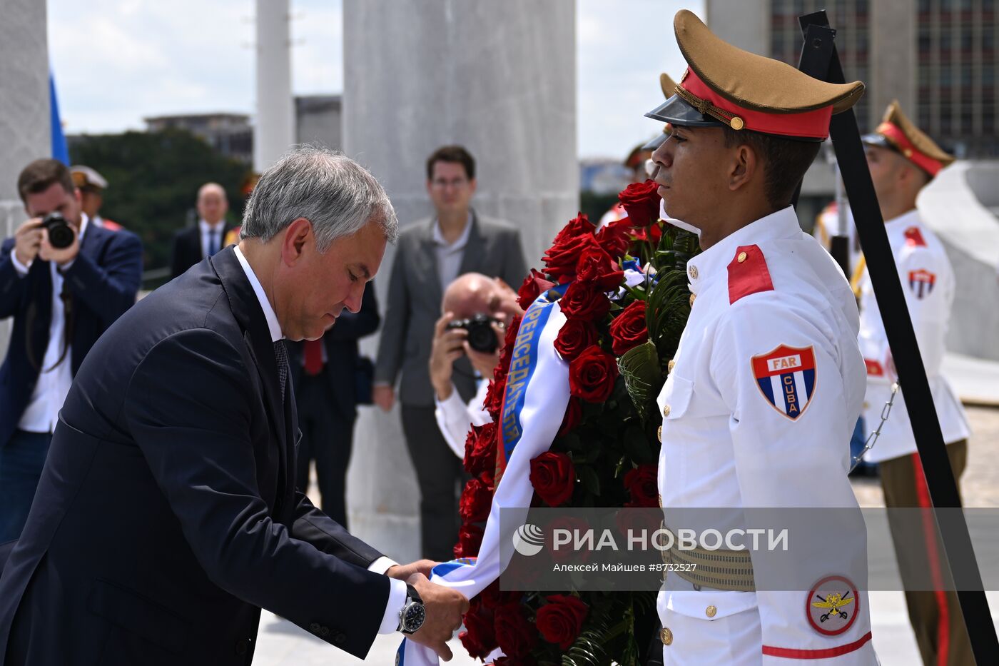 Визит председателя Госдумы РФ В. Володина на Кубу