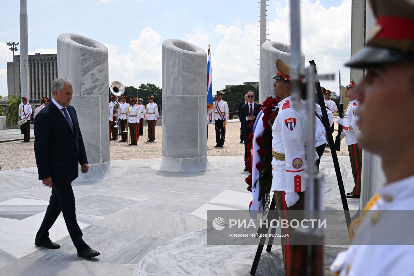 Визит председателя Госдумы РФ В. Володина на Кубу