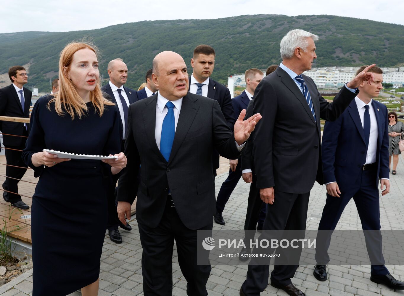 Рабочая поездка премьер-министра Михаила Мишустина в Магадан. День второй