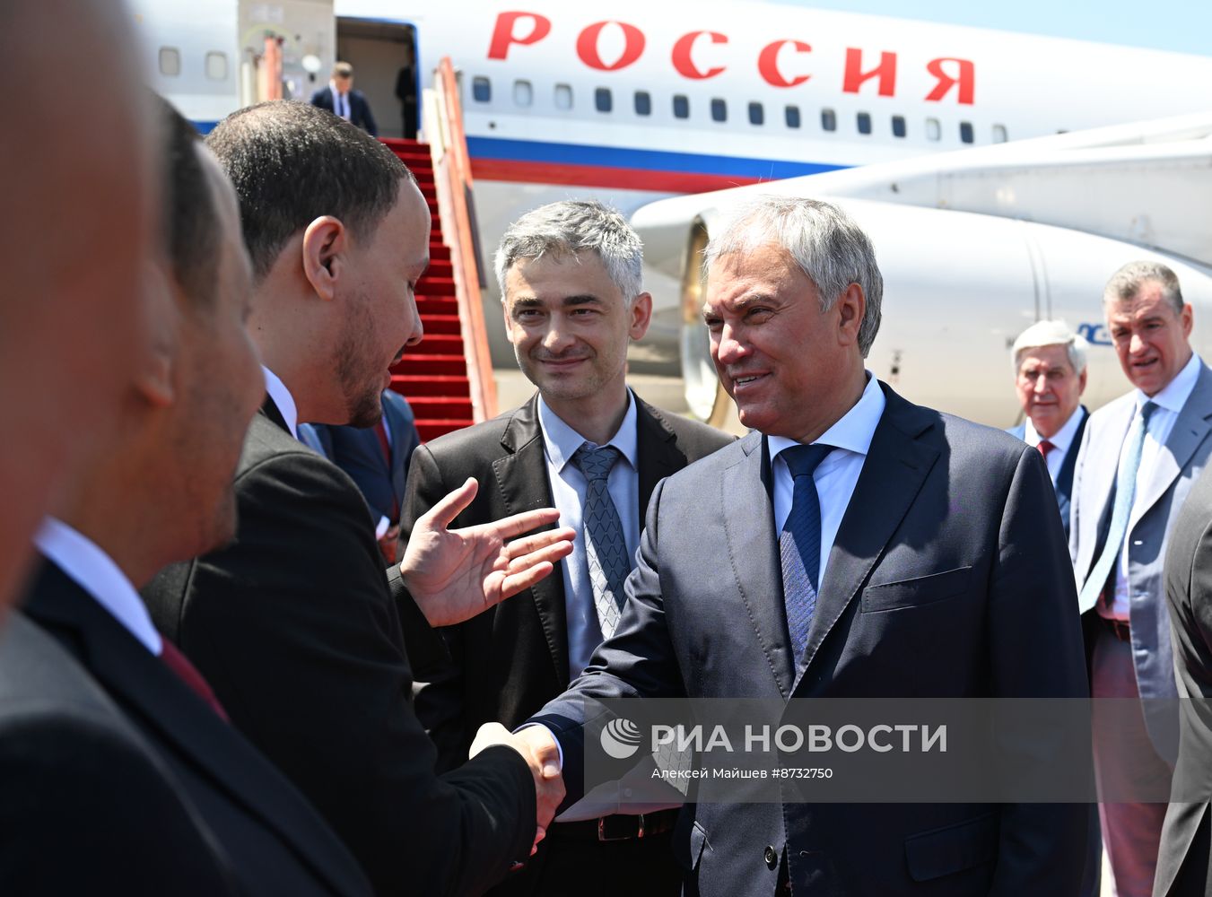 Визит председателя Госдумы РФ В. Володина в Алжир