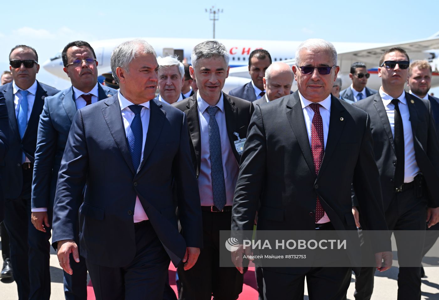 Визит председателя Госдумы РФ В. Володина в Алжир