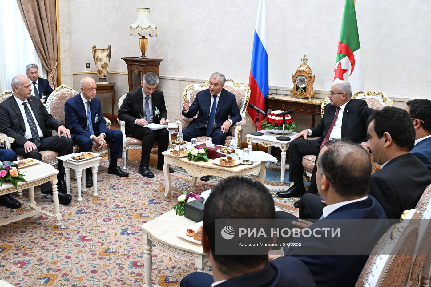 Визит председателя Госдумы РФ В. Володина в Алжир