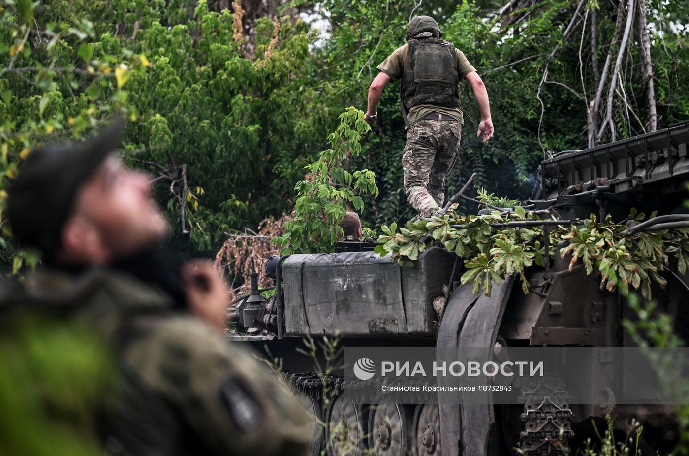 Боевая работа расчетов ЗРК "Стрела -10" ЦВО на Авдеевском направлении