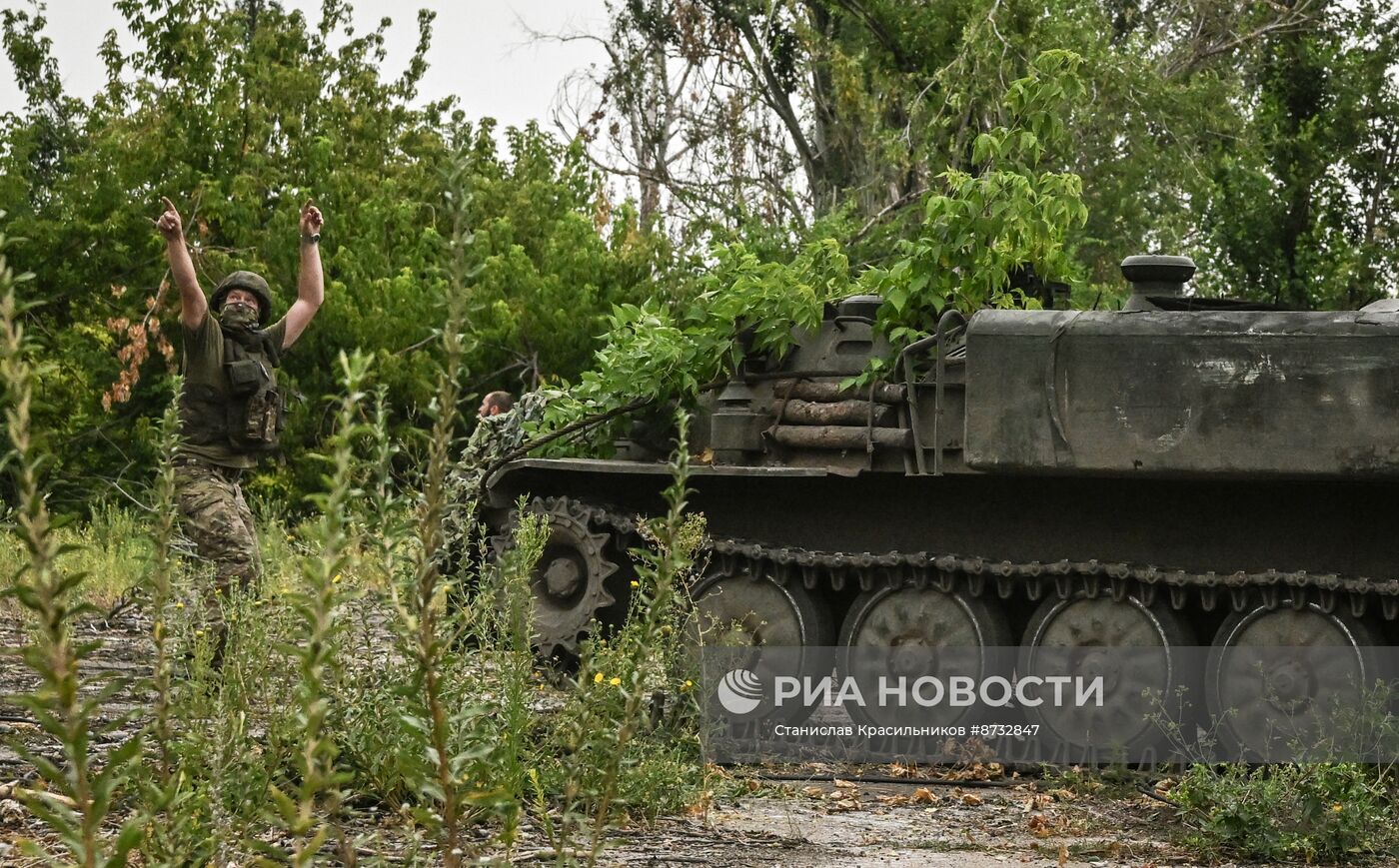 Боевая работа расчетов ЗРК "Стрела -10" ЦВО на Авдеевском направлении