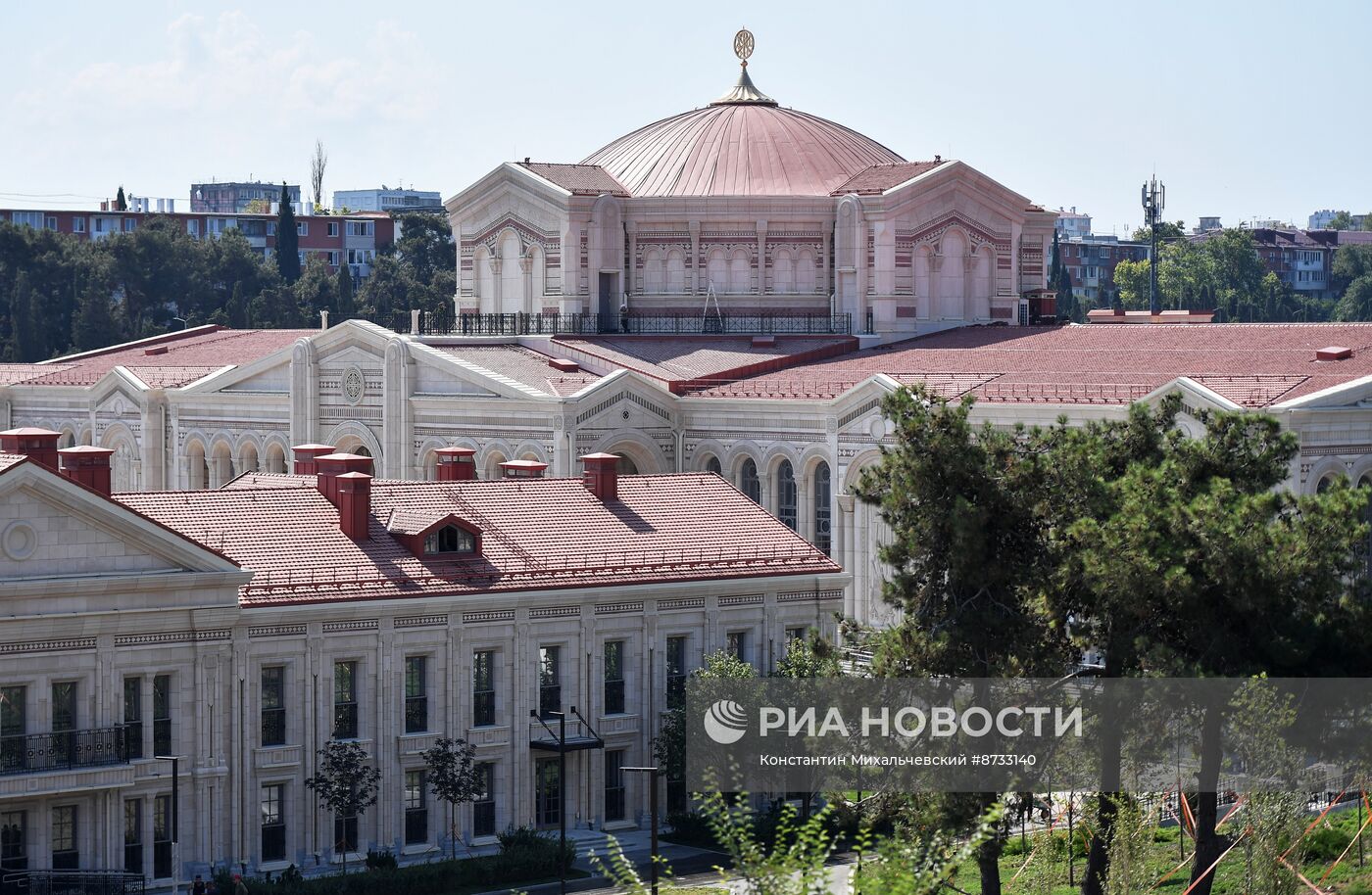 Подготовка к открытию музейно-храмового комплекса "Новый Херсонес"