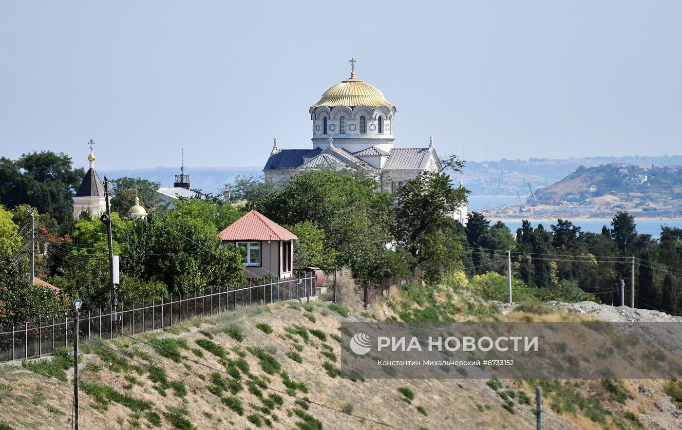 Подготовка к открытию музейно-храмового комплекса "Новый Херсонес"