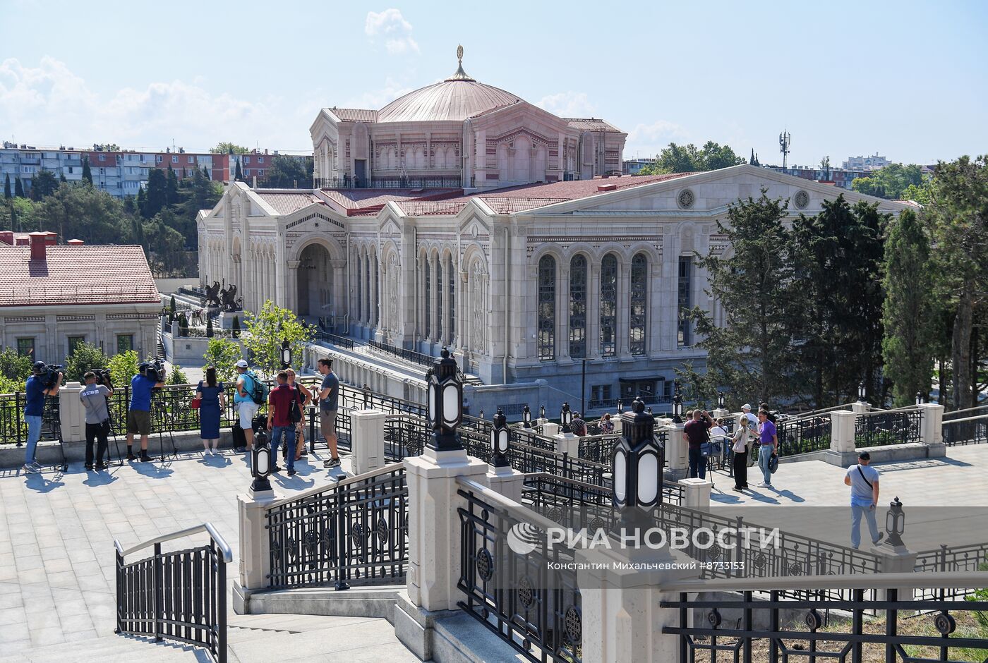 Подготовка к открытию музейно-храмового комплекса "Новый Херсонес"