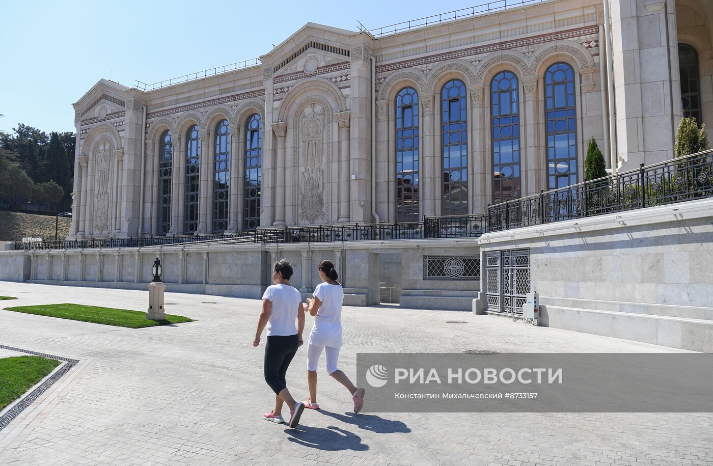 Подготовка к открытию музейно-храмового комплекса "Новый Херсонес"