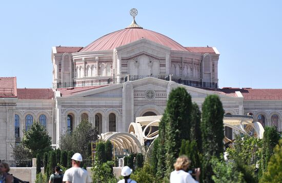 Подготовка к открытию музейно-храмового комплекса "Новый Херсонес"