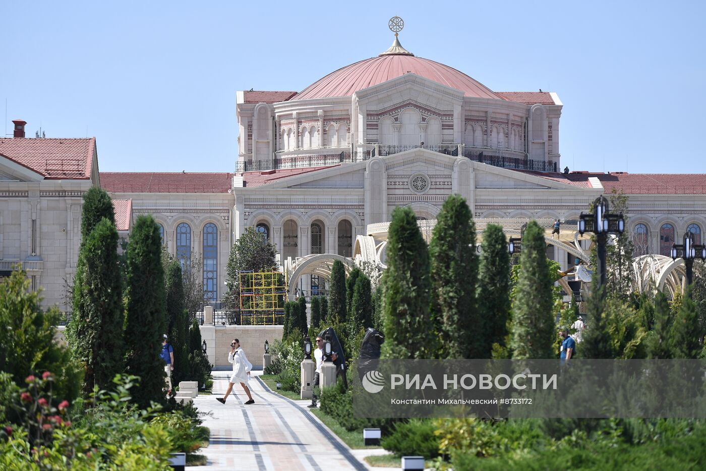 Подготовка к открытию музейно-храмового комплекса "Новый Херсонес"