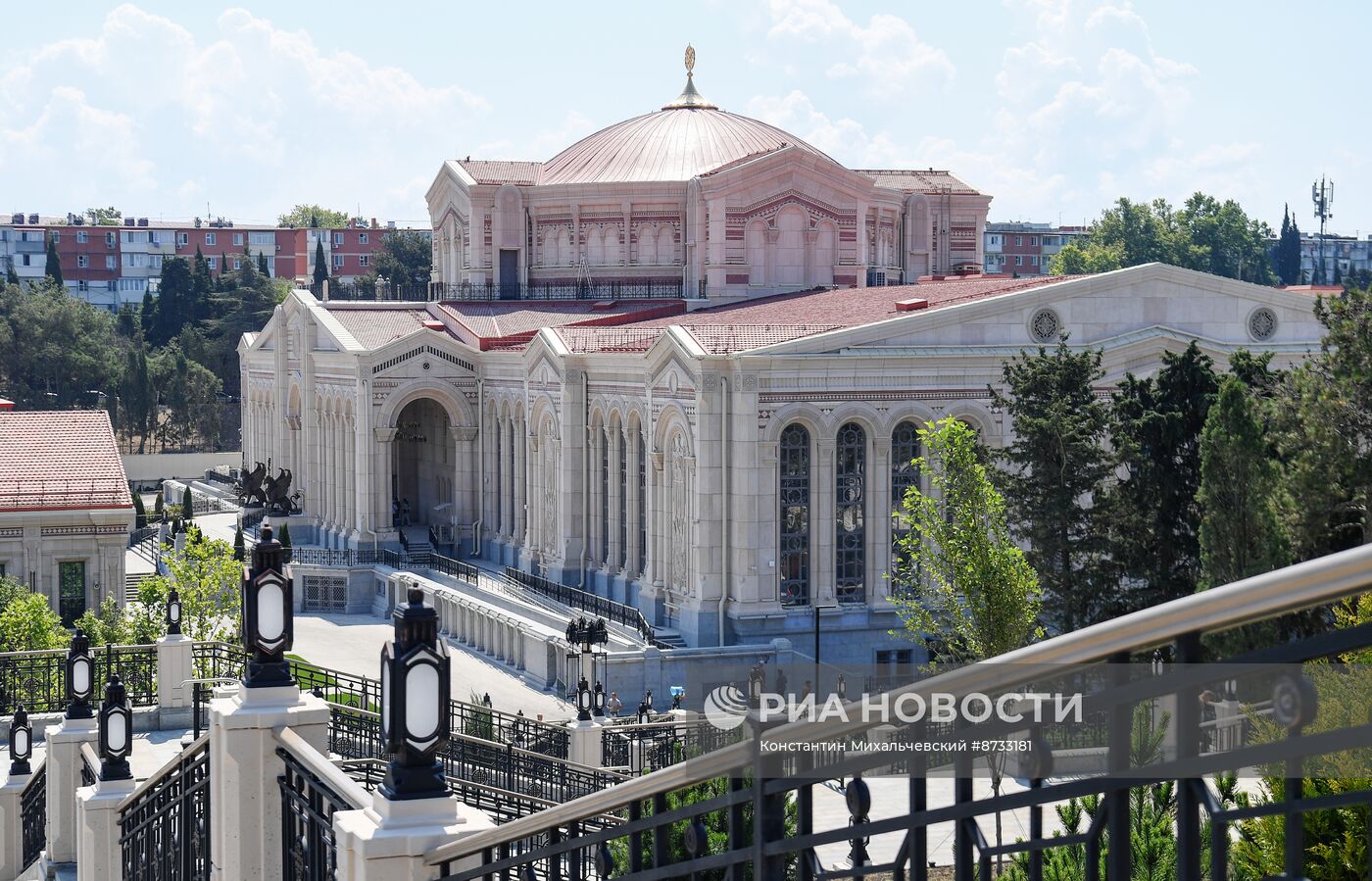 Подготовка к открытию музейно-храмового комплекса "Новый Херсонес"