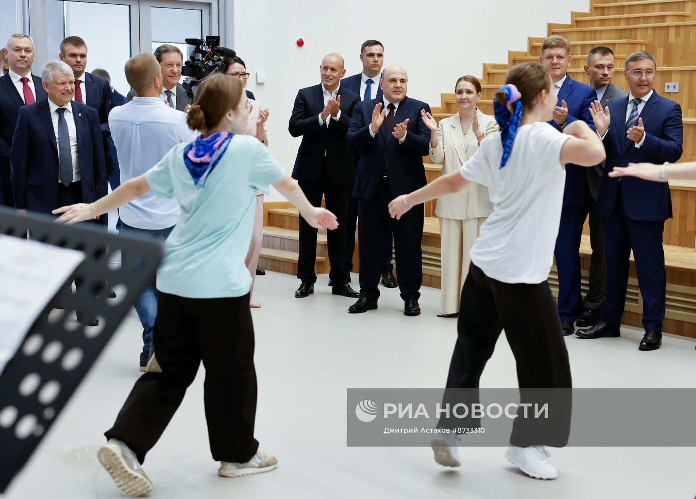 Рабочая поездка премьер-министра Михаила Мишустина в Новосибирск. День второй