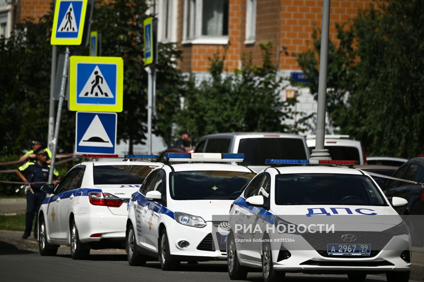 На севере Москвы взорвался внедорожник 