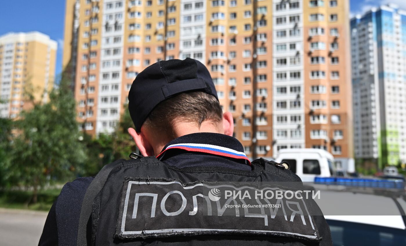 На севере Москвы взорвался внедорожник