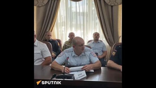 Гаглоеву доложили о следственных мероприятиях по факту инцидента у 12-й школы