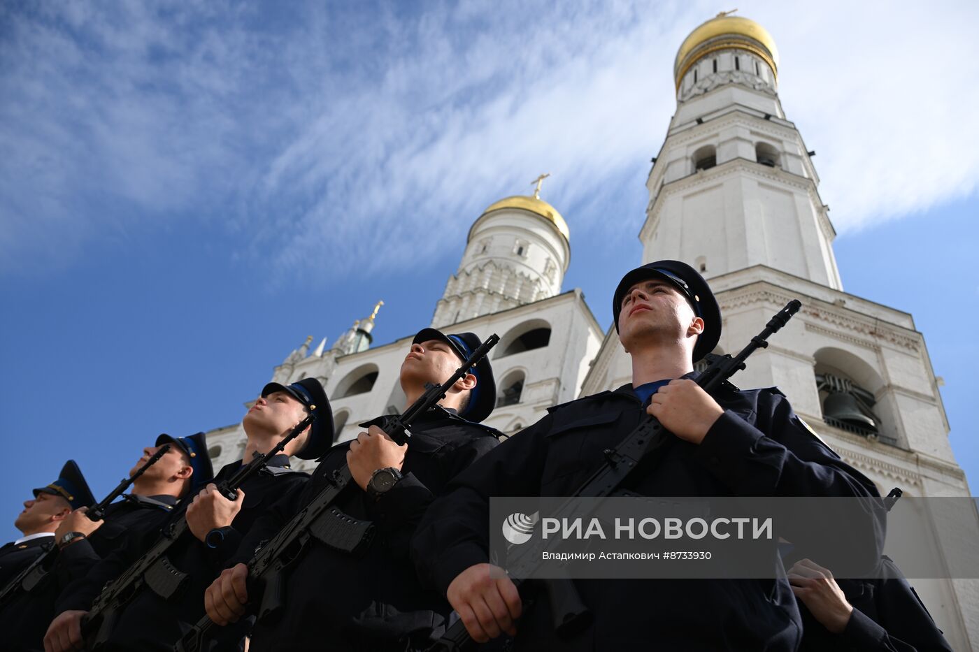 Церемония приведения к присяге новобранцев Президентского полка ФСО России