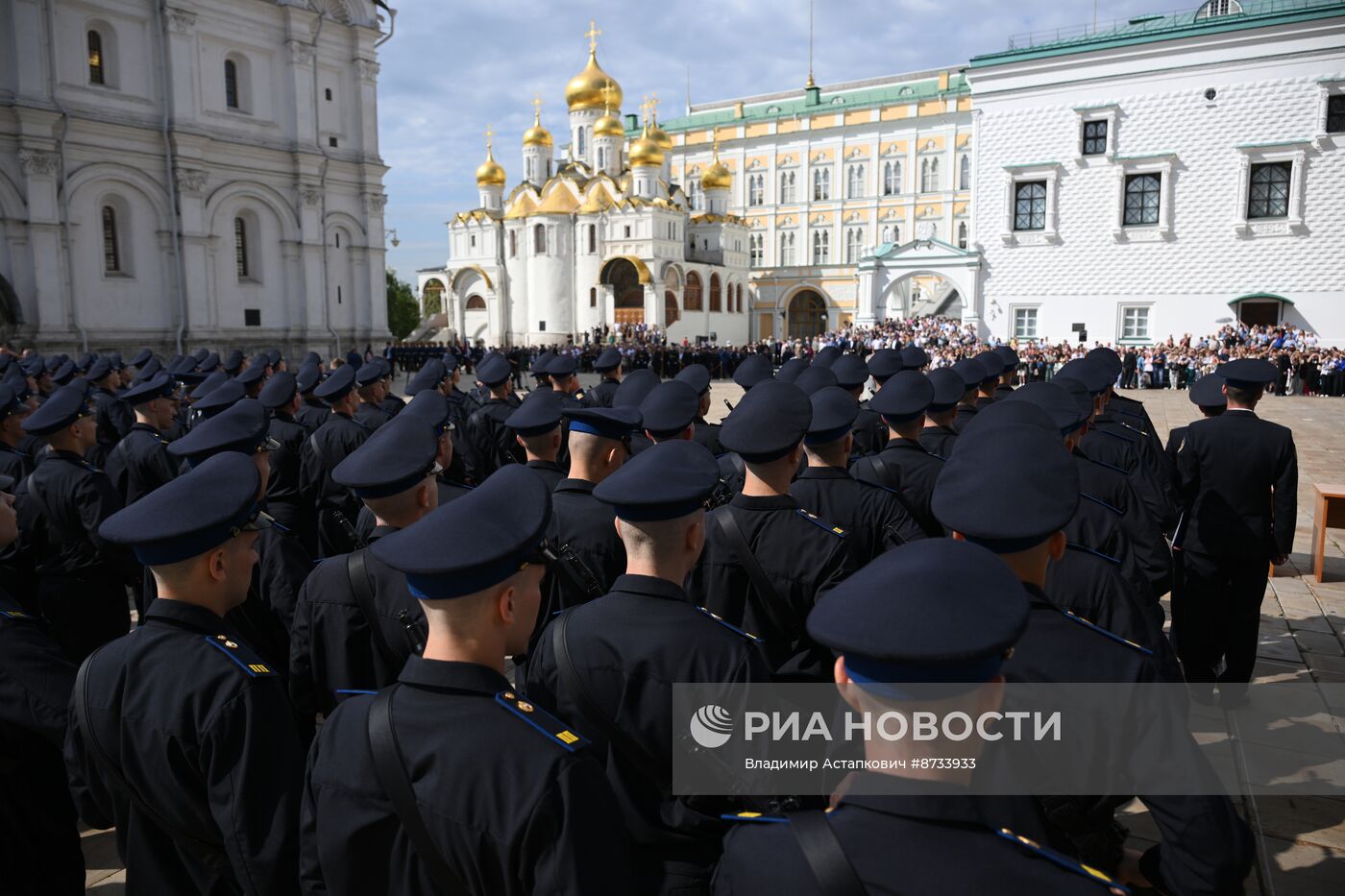 Церемония приведения к присяге новобранцев Президентского полка ФСО России