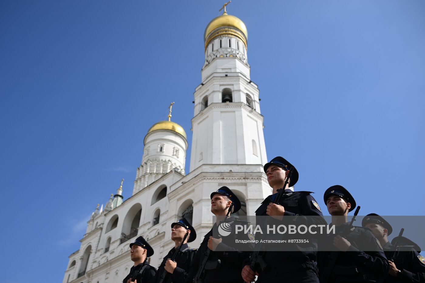 Церемония приведения к присяге новобранцев Президентского полка ФСО России