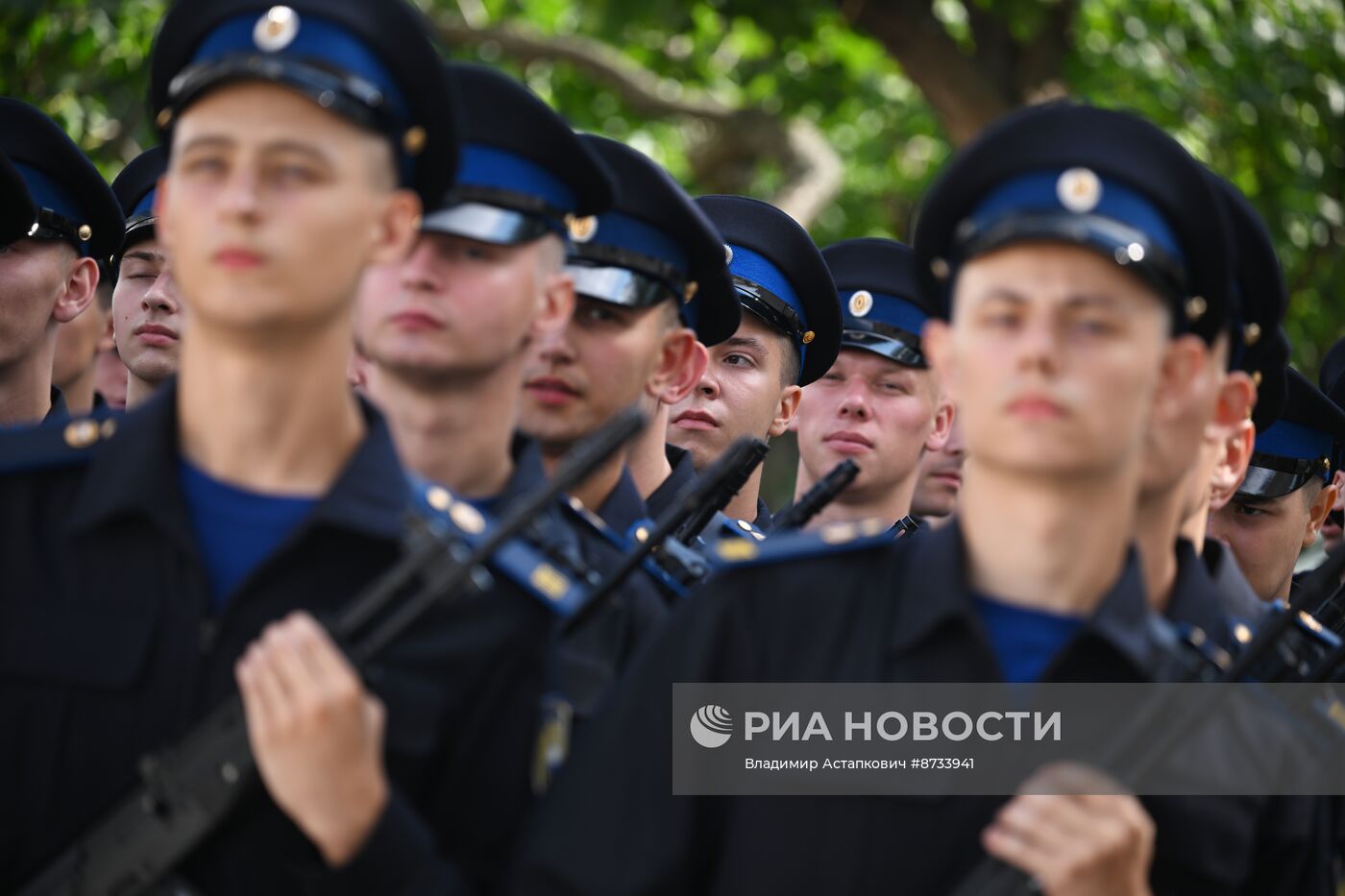 Церемония приведения к присяге новобранцев Президентского полка ФСО России