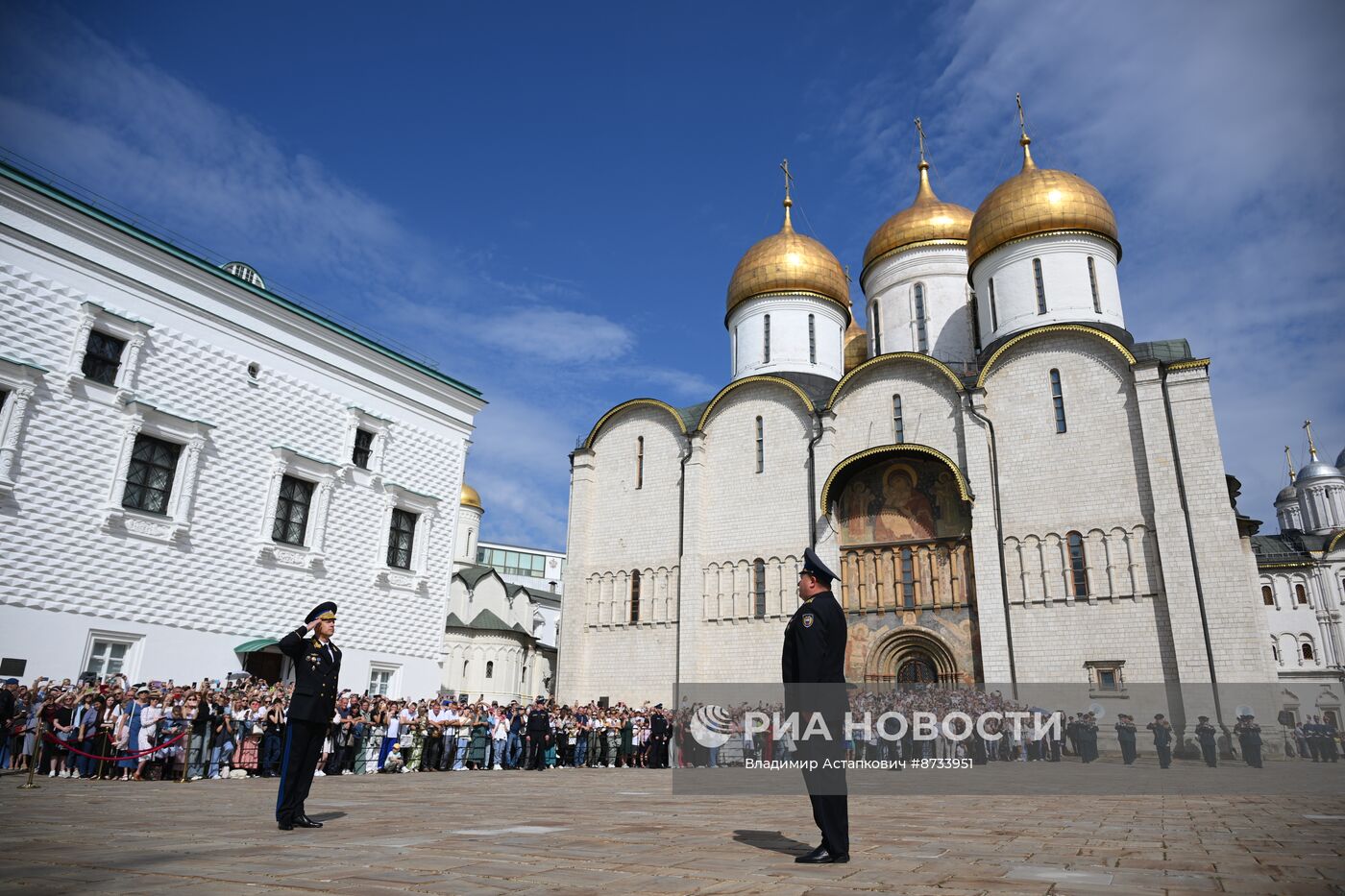 Церемония приведения к присяге новобранцев Президентского полка ФСО России