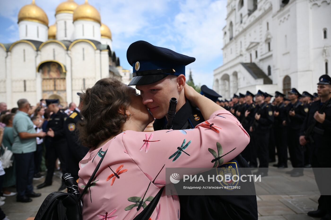 Церемония приведения к присяге новобранцев Президентского полка ФСО России