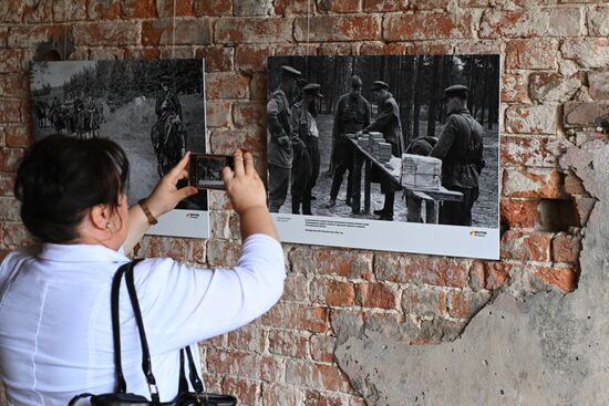 Открытие фотовыставки "Освобождение. Путь к Победе" в Бресте