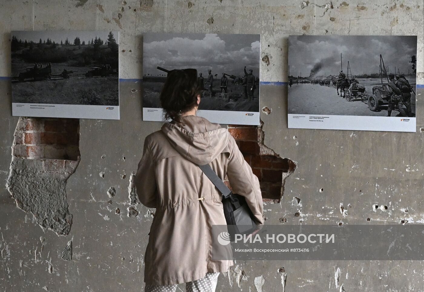 Открытие фотовыставки "Освобождение. Путь к Победе" в Бресте