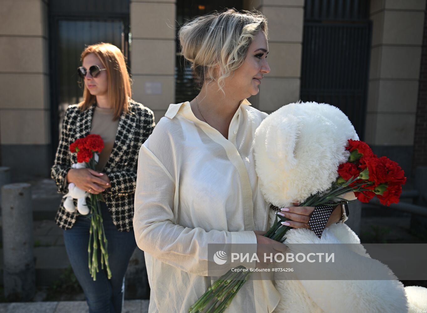 Акция в память о погибших детях Донбасса в Москве