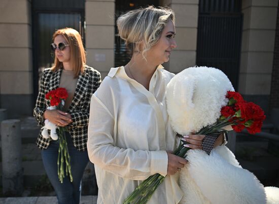 Акция в память о погибших детях Донбасса в Москве