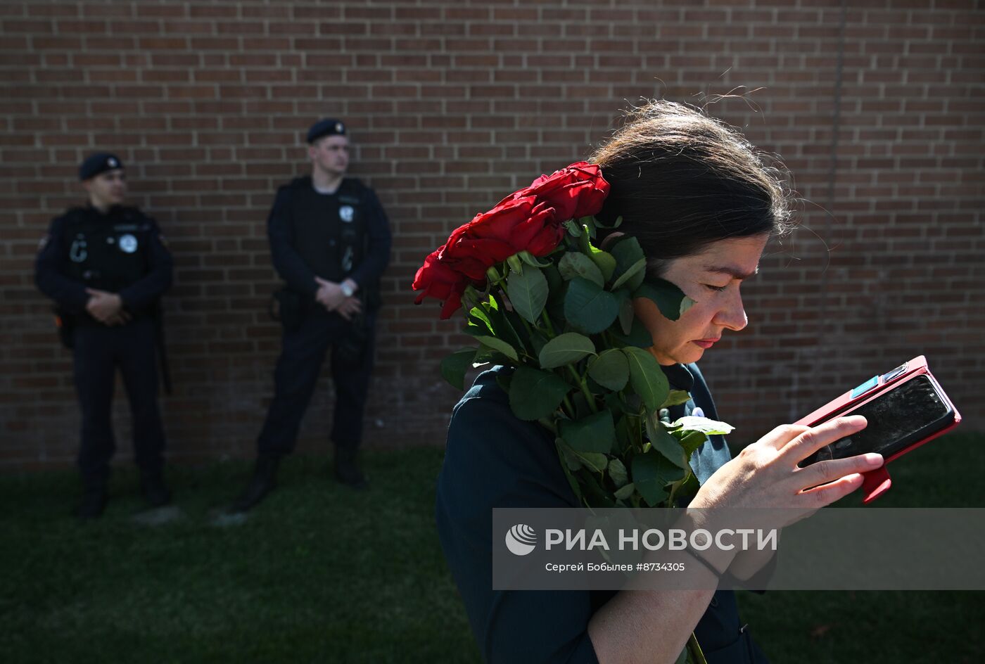 Акция в память о погибших детях Донбасса в Москве