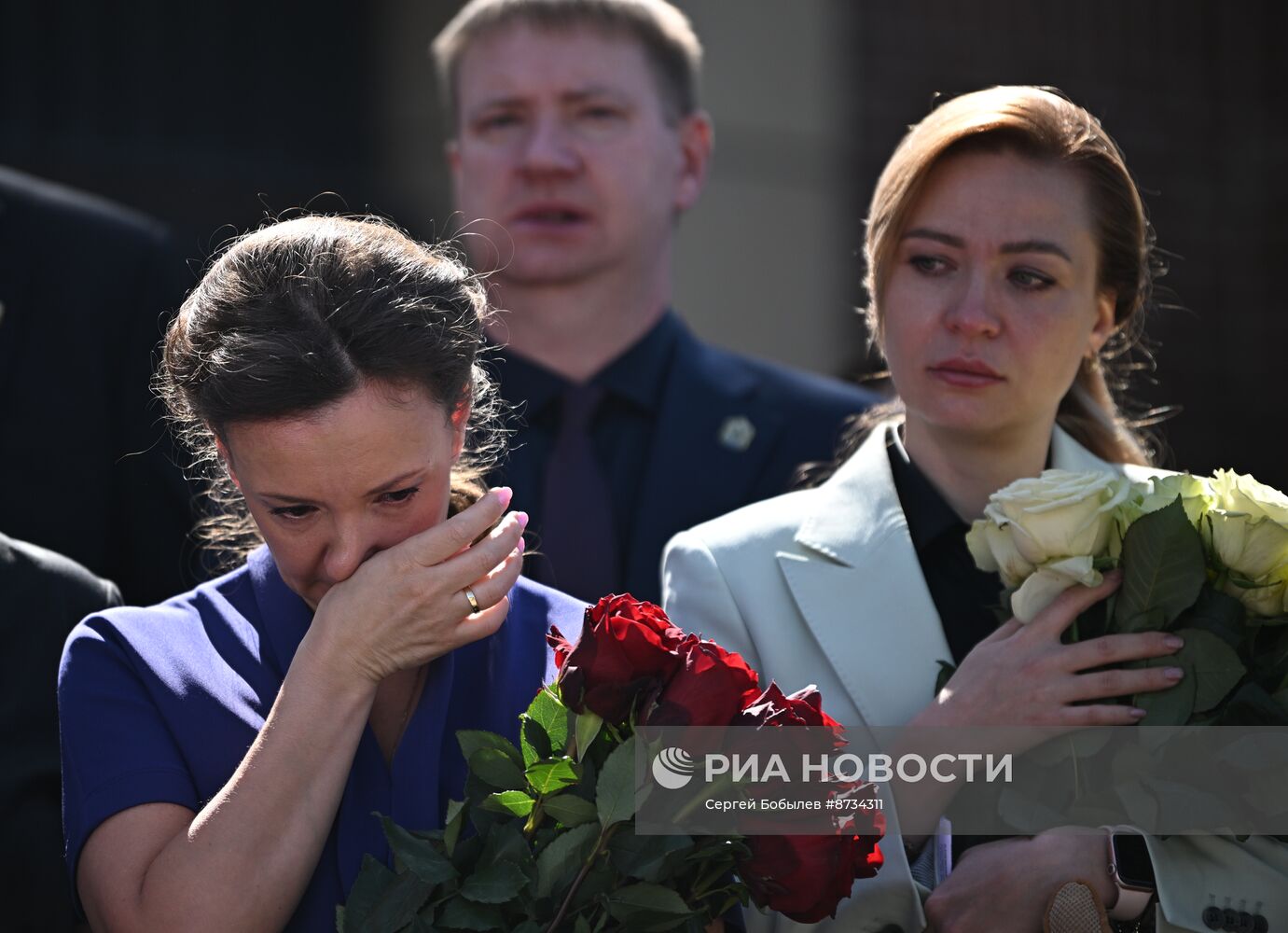 Акция в память о погибших детях Донбасса в Москве