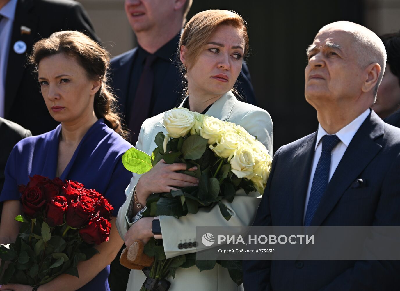 Акция в память о погибших детях Донбасса в Москве