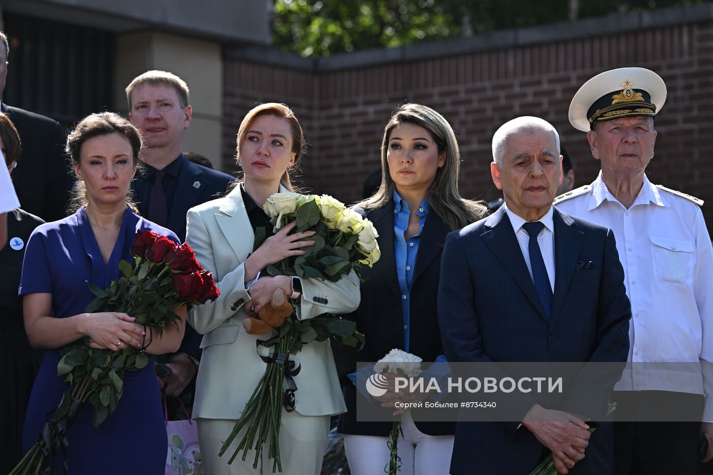 Акция в память о погибших детях Донбасса в Москве