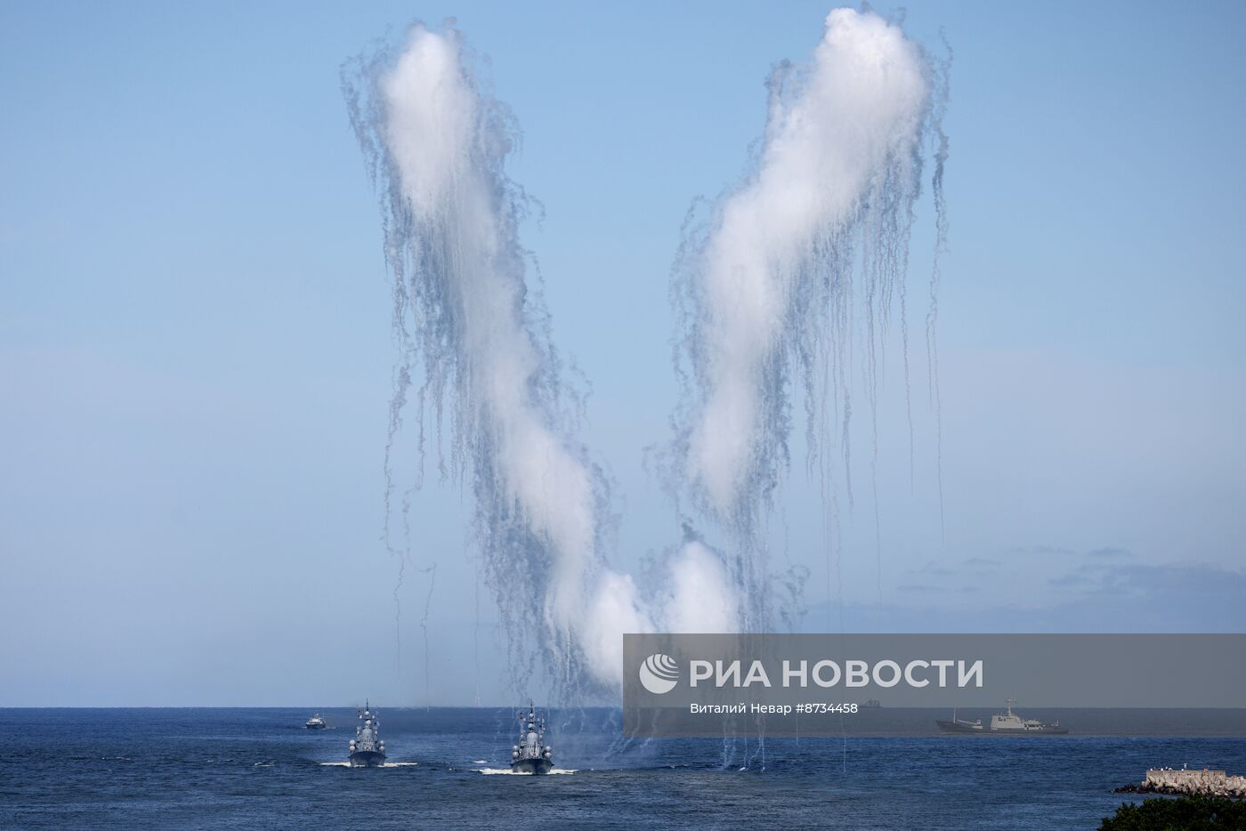 Генеральная репетиция парада ко Дню ВМФ в Балтийске