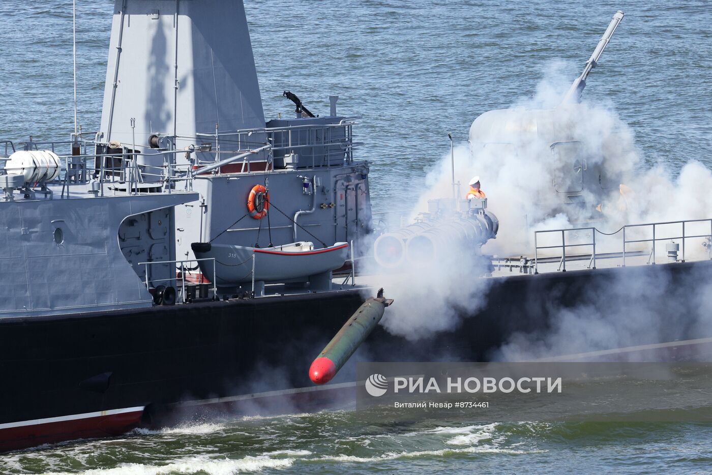 Генеральная репетиция парада ко Дню ВМФ в Балтийске