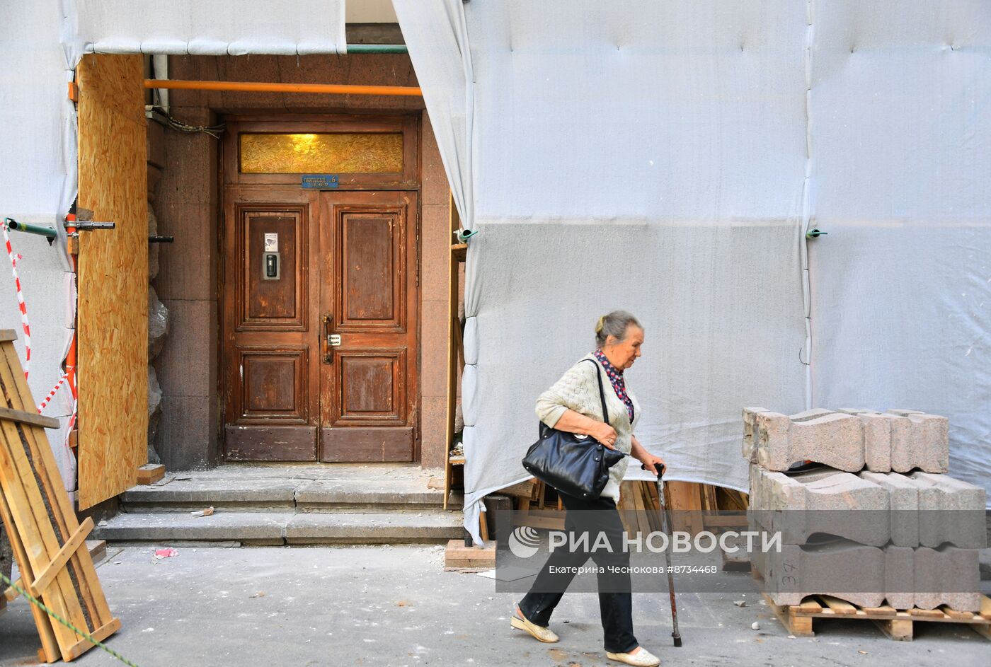 Реставрация сталинской высотки на Красных воротах